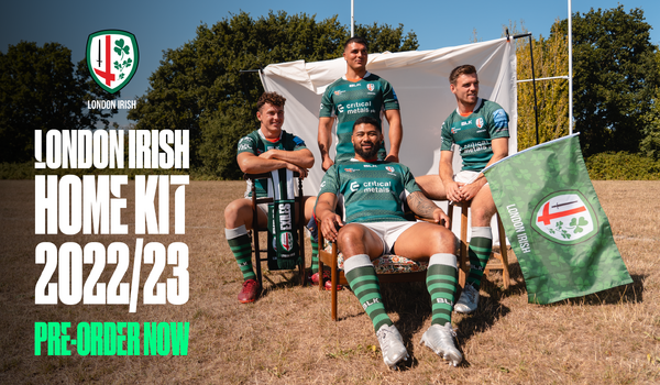 London Irish 2022/23 home kit revealed!
